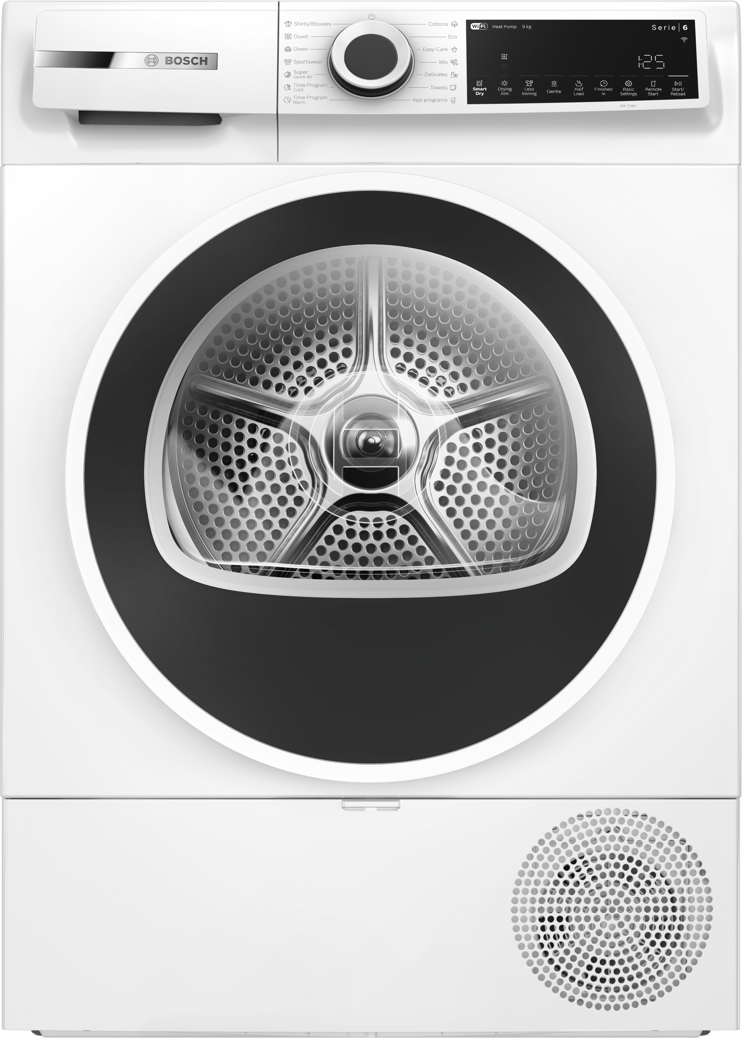 Serija 6, Mašina za sušenje veša sa toplotnom pumpom, 9 kg, WQJ24200BY