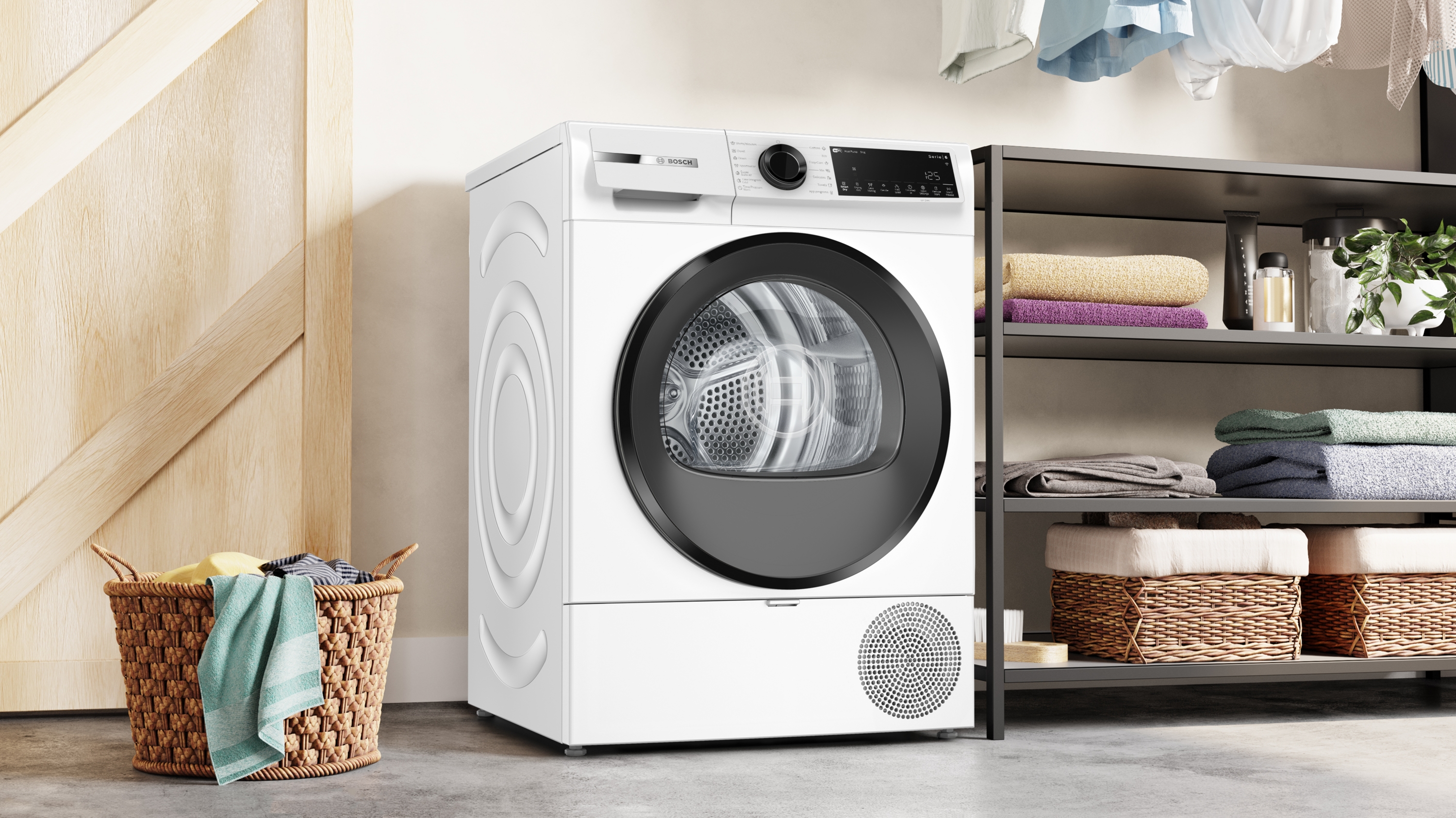 Serija 6, Mašina za sušenje veša sa toplotnom pumpom, 9 kg, WQJ24201BY
