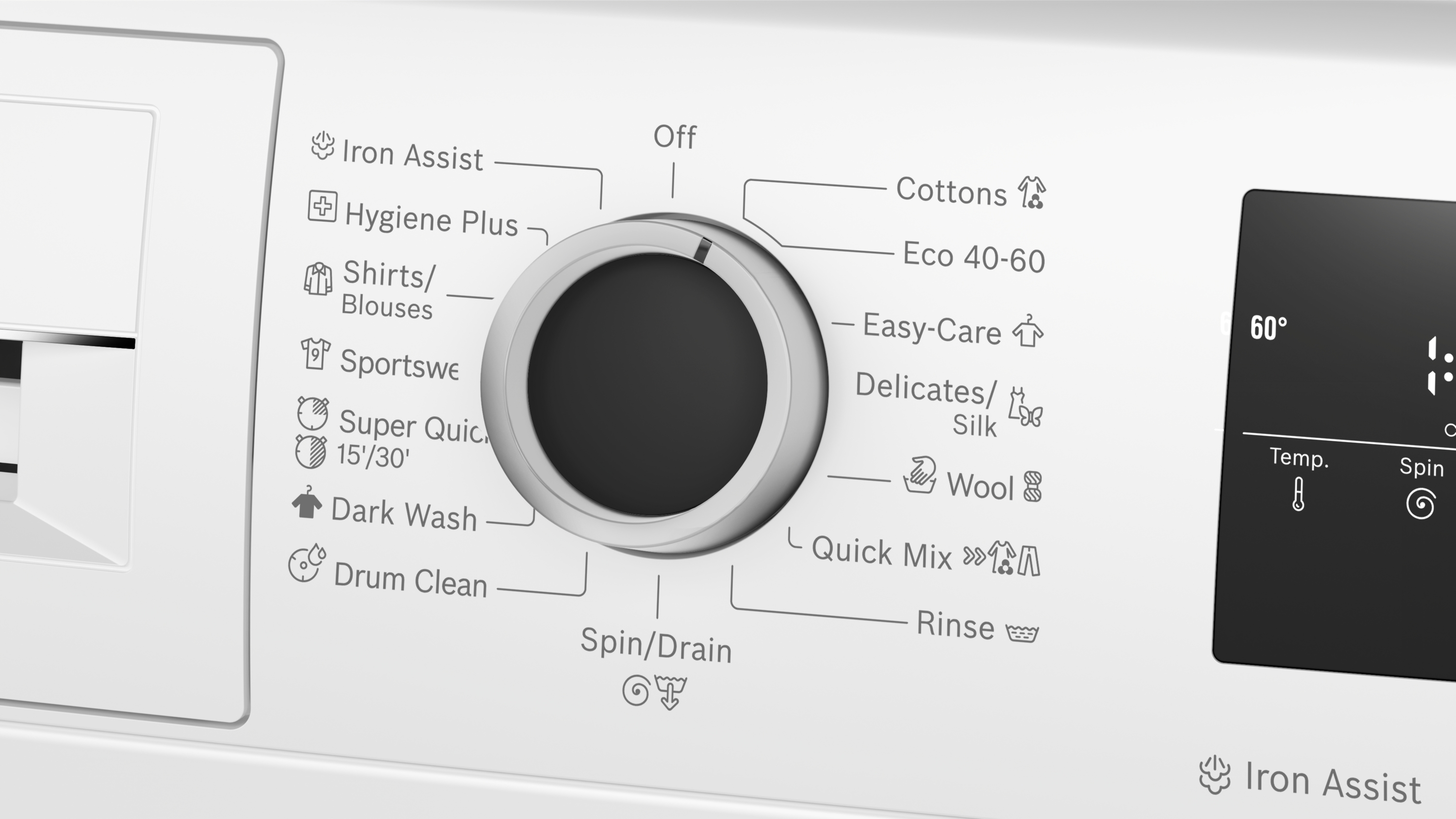 Series 4, washing machine, frontloader fullsize, 8 kg, 1200 rpm, WAN2426NBY