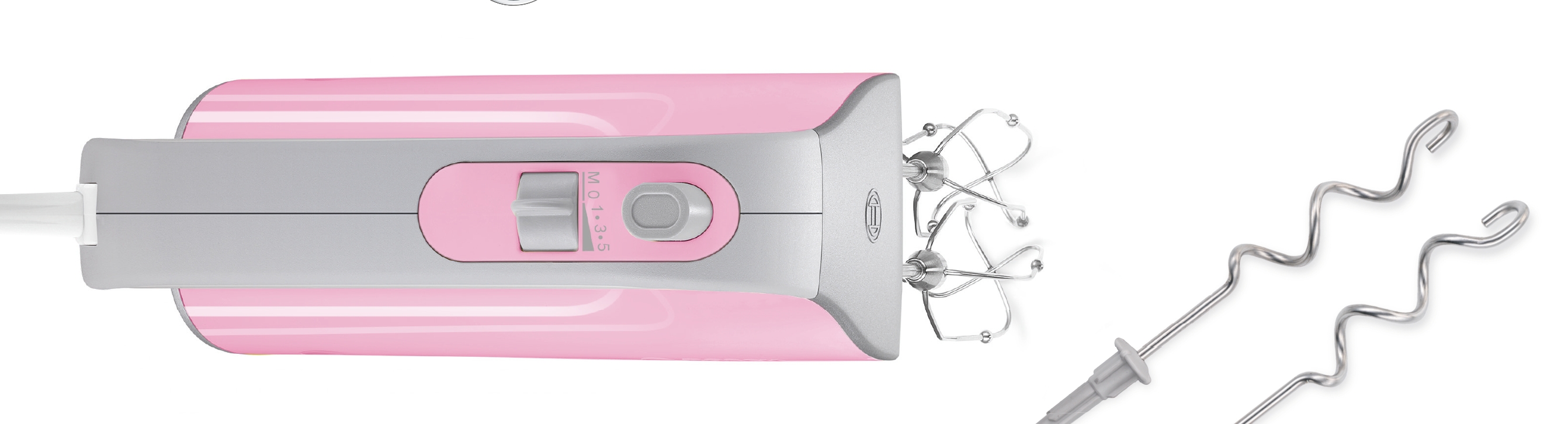 Ručni mikser, Styline Colour, 500 W, Ružičasta, Siva, MFQ4030K