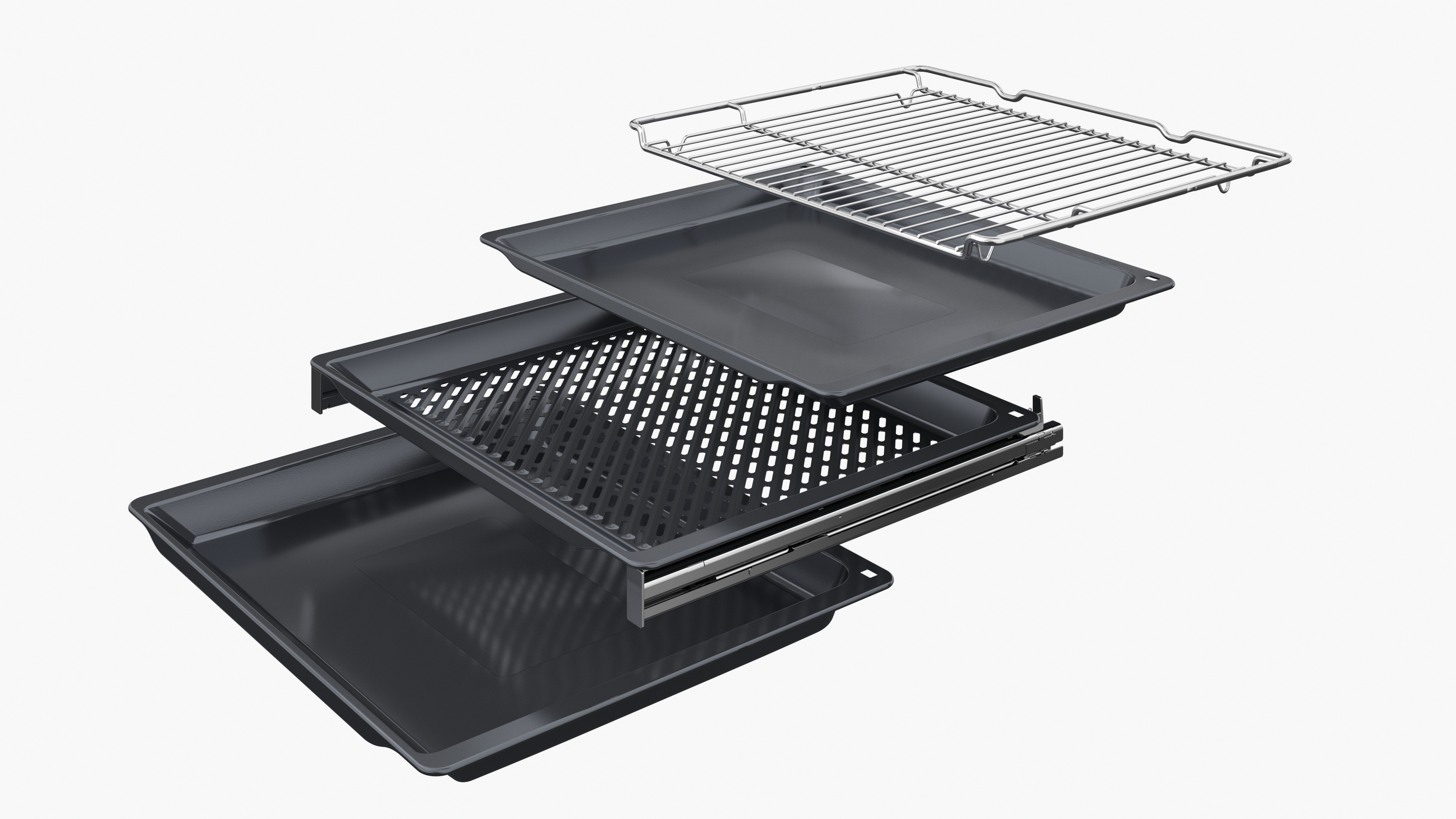 Series 8, Built-in oven with microwave function, 60 x 60 cm, Matt Black, HMG976KM1