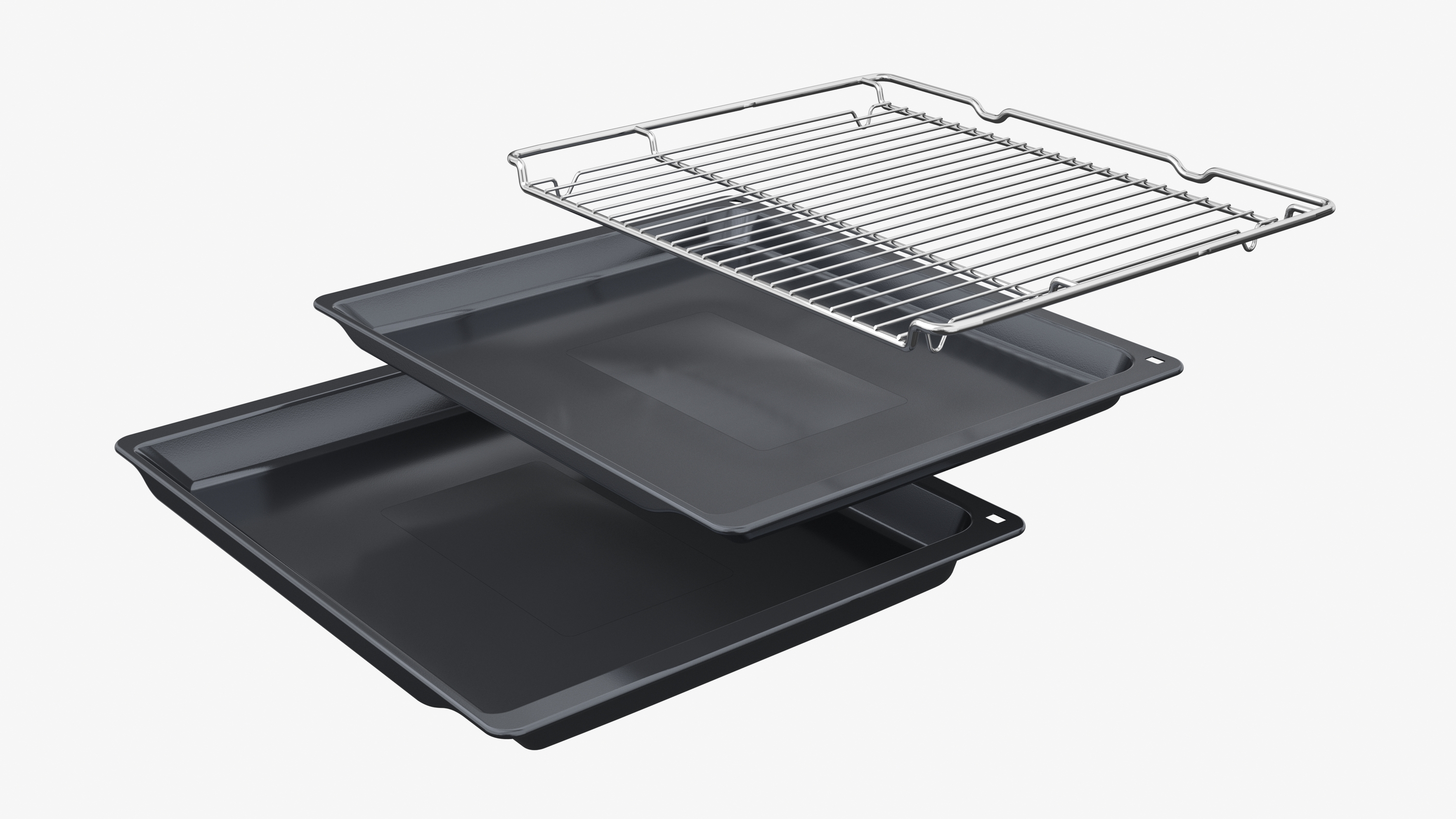 Series 8, Built-in compact oven with microwave function, 60 x 45 cm, Matt Black, CMG978NM1