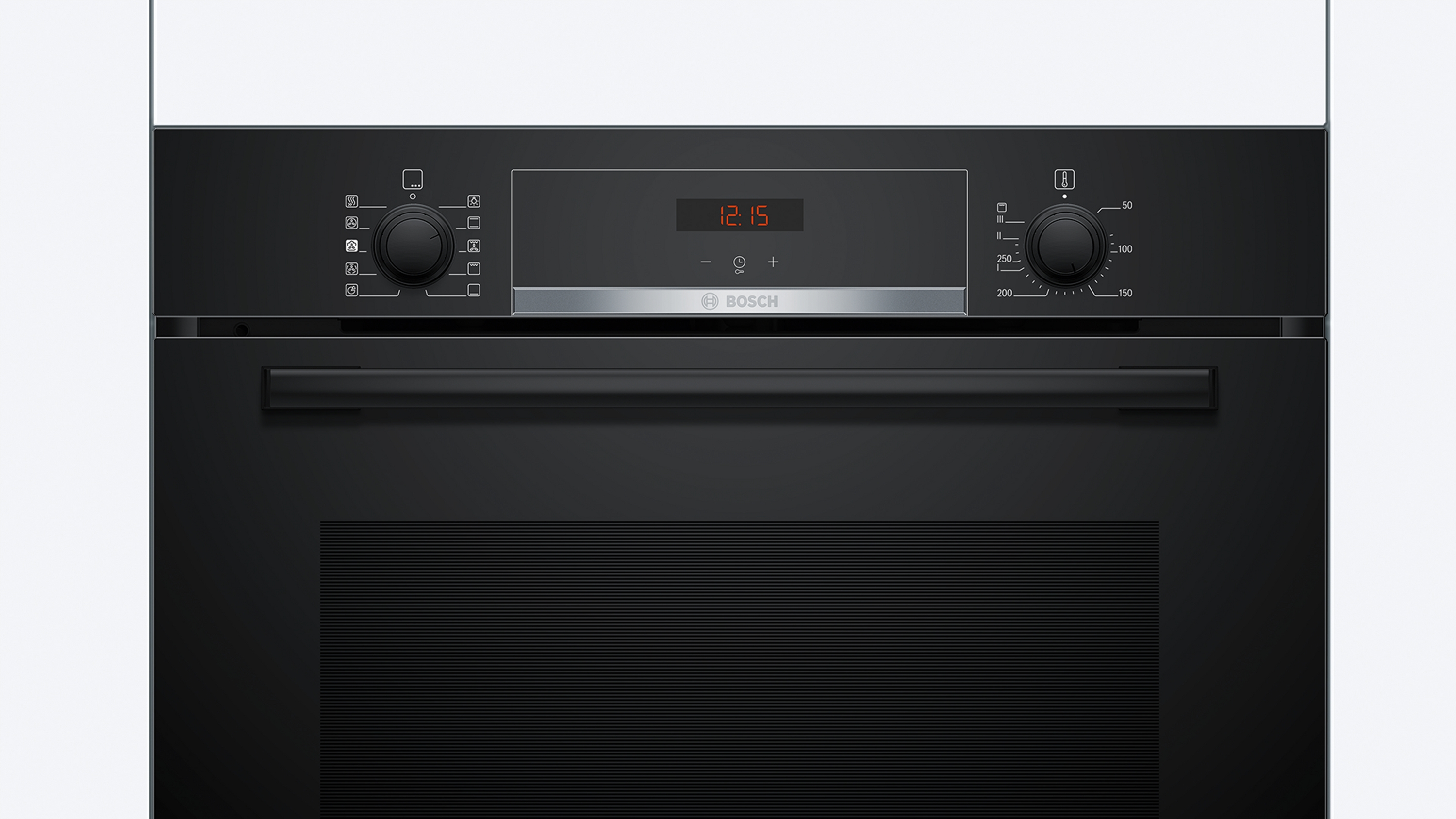 Series 4, Built-in oven with added steam function, 60 x 60 cm, Black, HQA534EB3