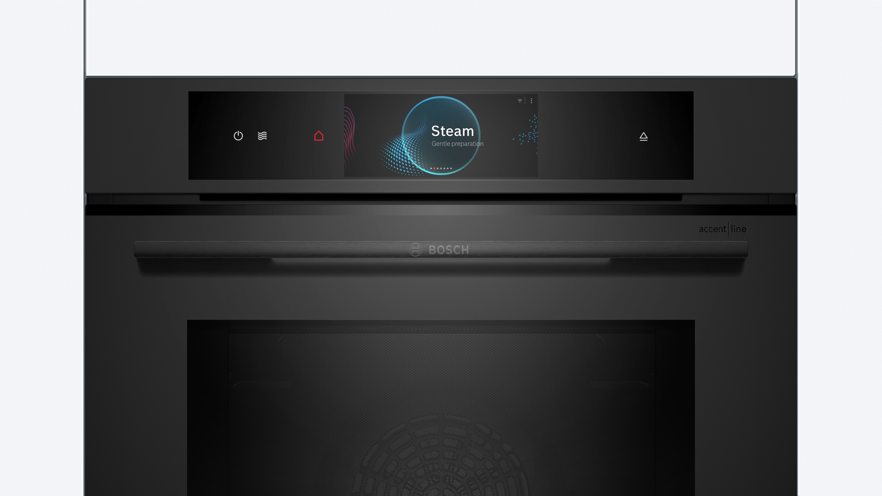 Series 8, Built-in oven with added steam and microwave function, 60 x 60 cm, Matt Black, HNG978NM1