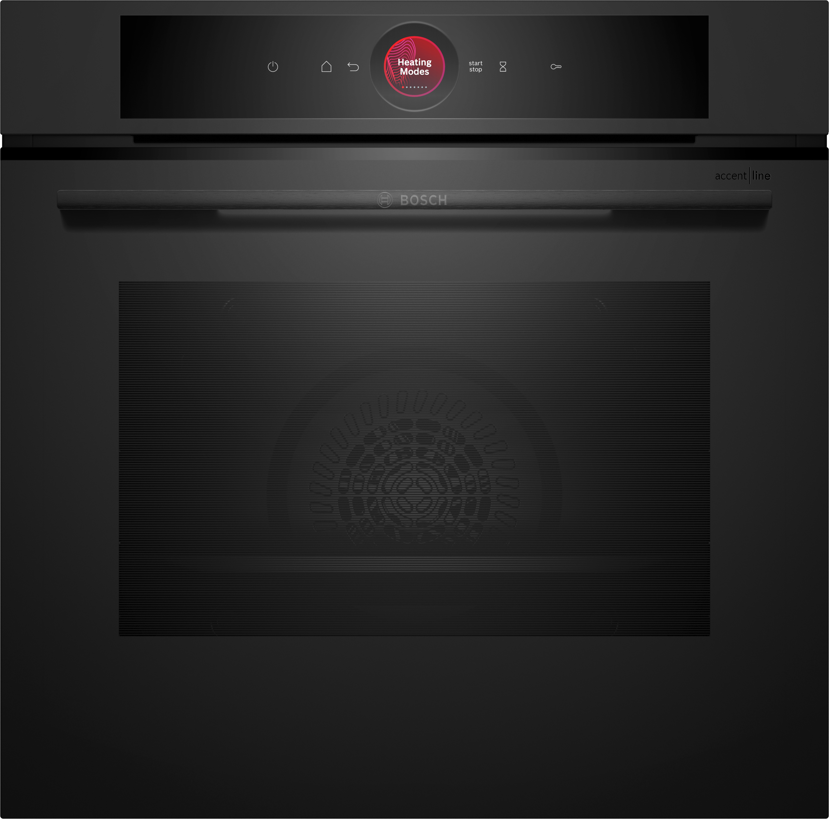 Series 8, Built-in oven, 60 x 60 cm, Matt Black, HBG974LM1