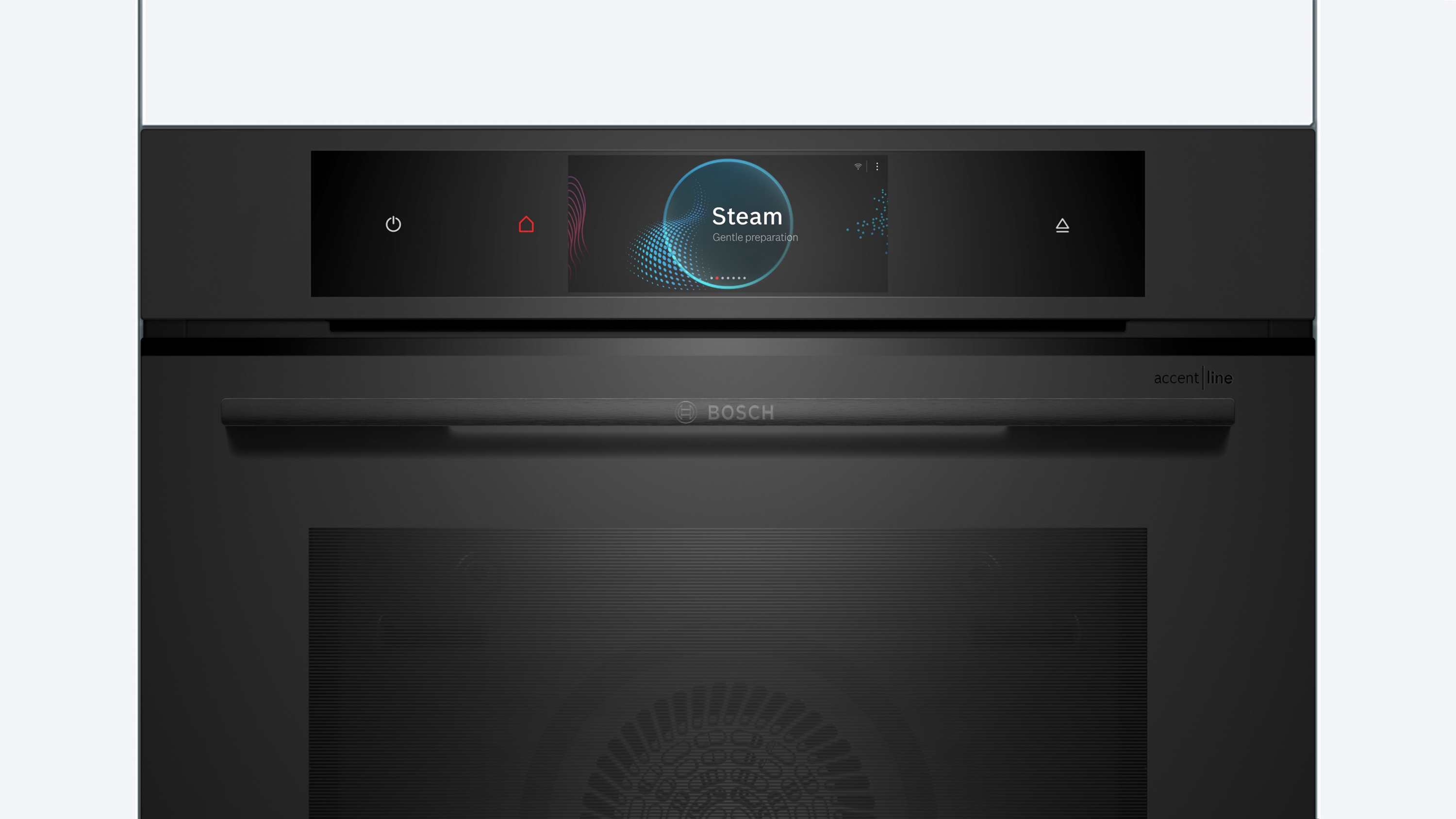 Series 8, Built-in oven with steam function, 60 x 60 cm, Matt Black, HSG938EM1