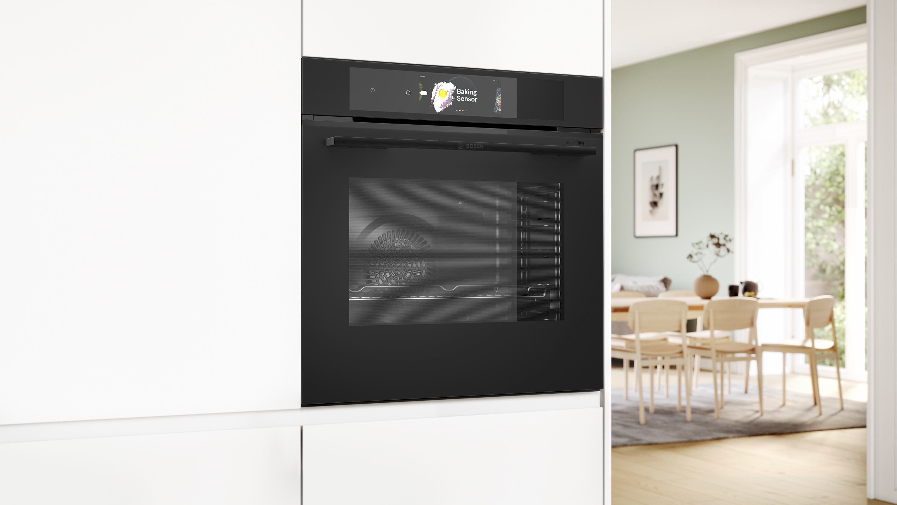 Series 8, Built-in oven, 60 x 60 cm, Matt Black, HBG978NM1