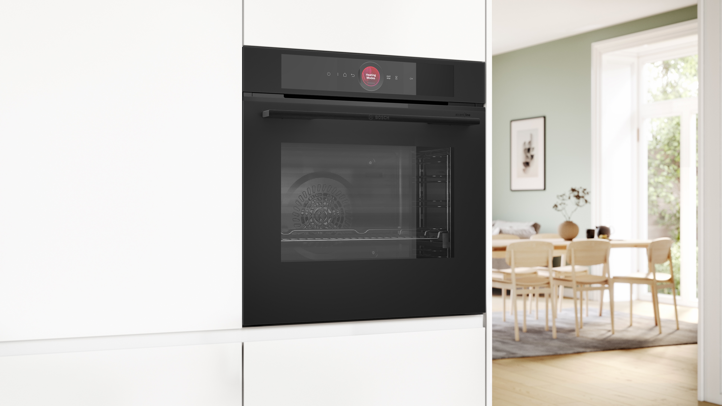 Series 8, Built-in oven, 60 x 60 cm, Matt Black, HBG974LM1