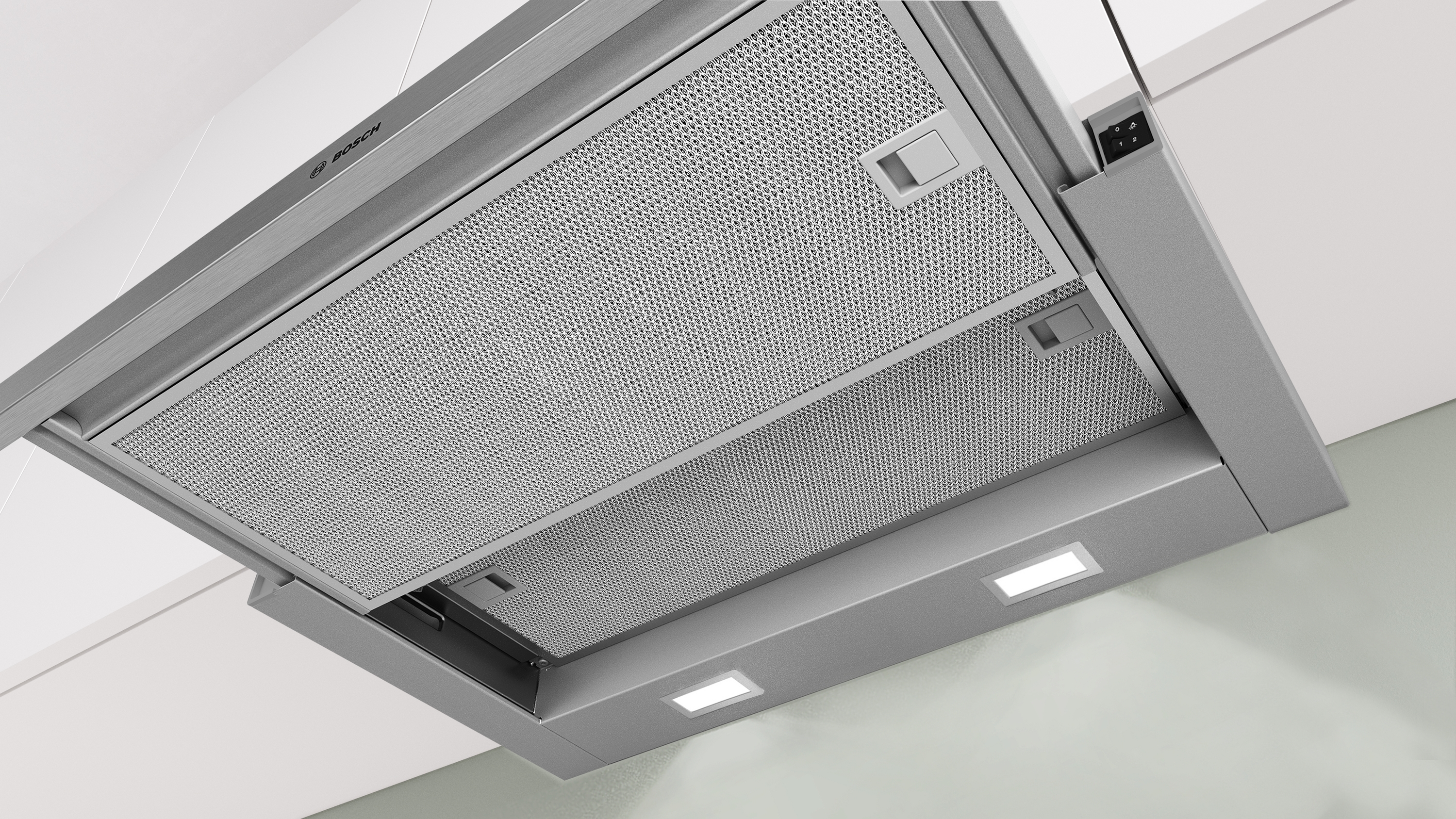 Series 2, telescopic cooker hood, 60 cm, Silver metallic, DFM064W55