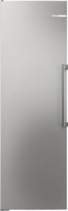 Series 6, free-standing fridge, 186.2 x 59.5 cm, Brushed steel (with anti-fingerprint), KSN36AICM