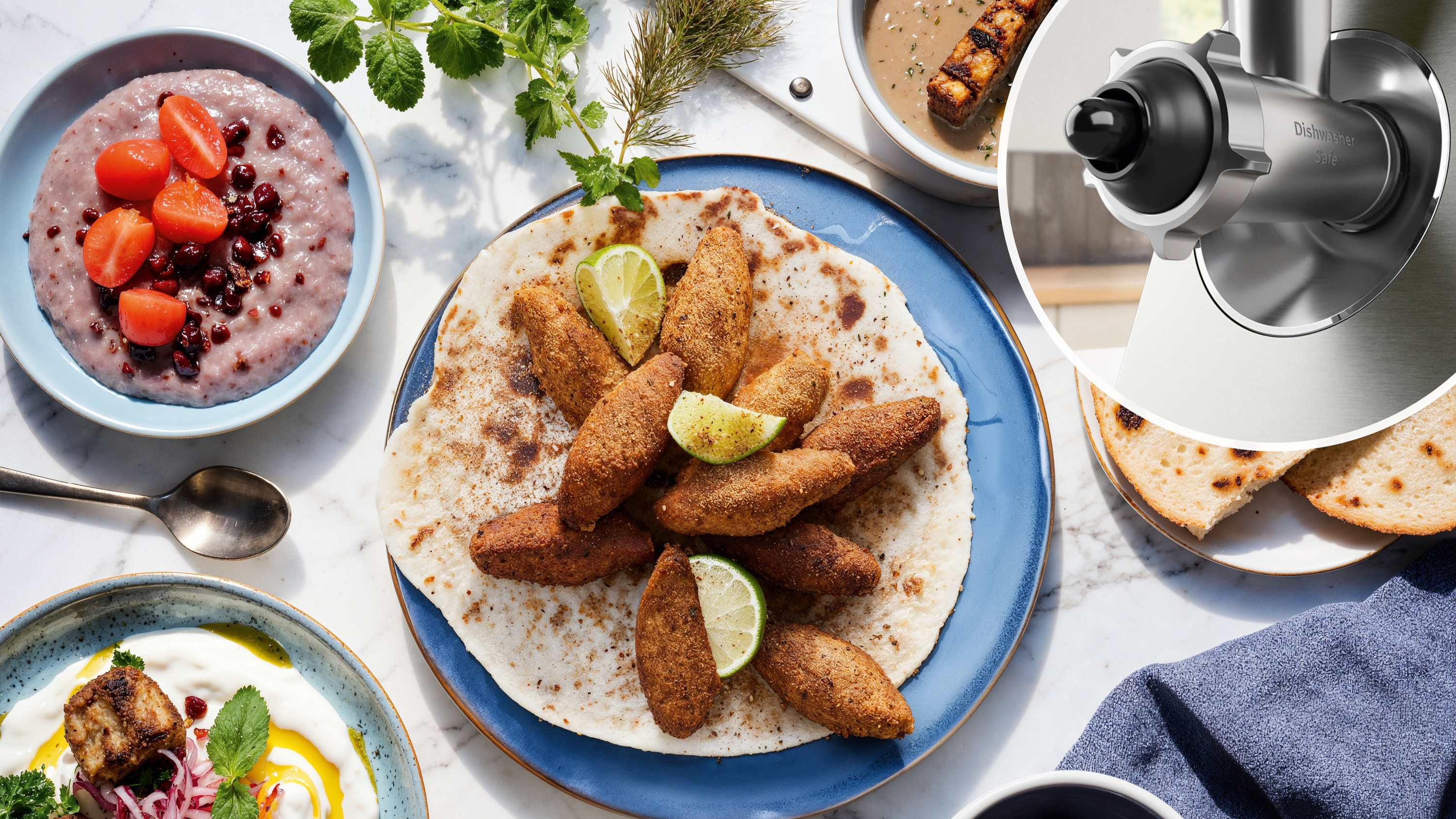 Series 8, Food mincer, MultiPower, 2500 W, Stainless steel, MFWS835M