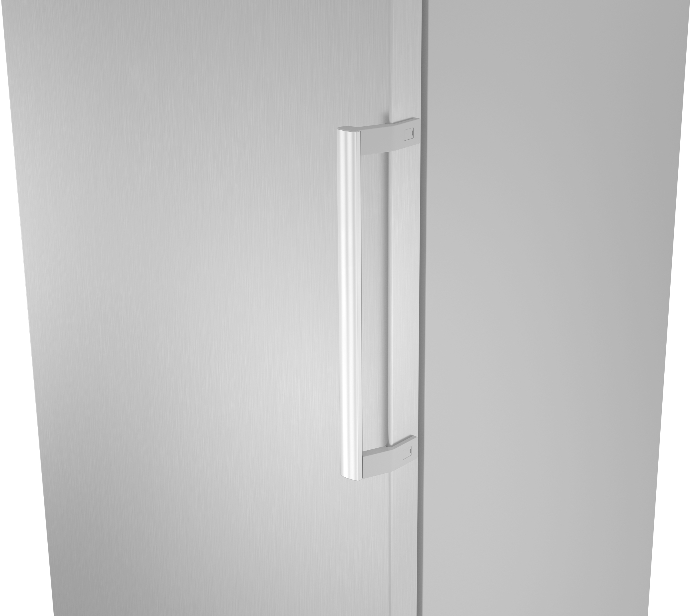 Series 4, free-standing fridge, 186.2 x 59.5 cm, Stainless steel look, KSN36VLDG