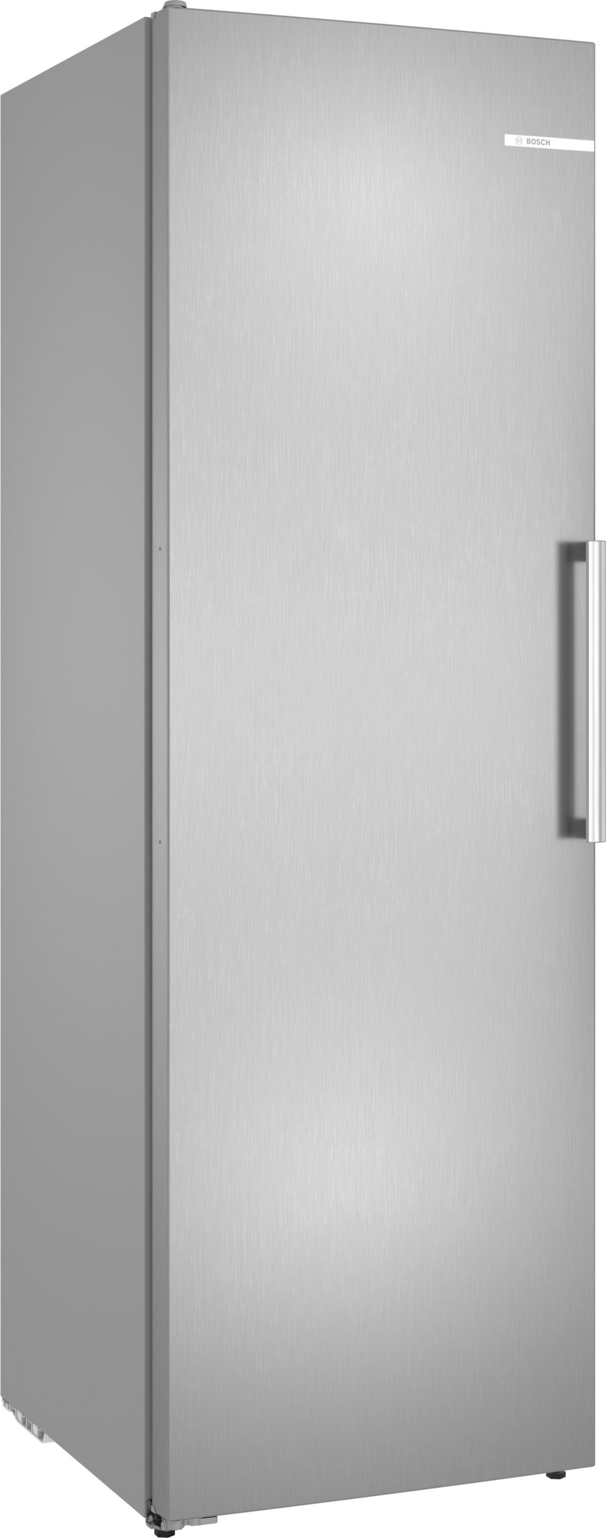 Series 4, free-standing fridge, 186.2 x 59.5 cm, Stainless steel look, KSN36VLDG