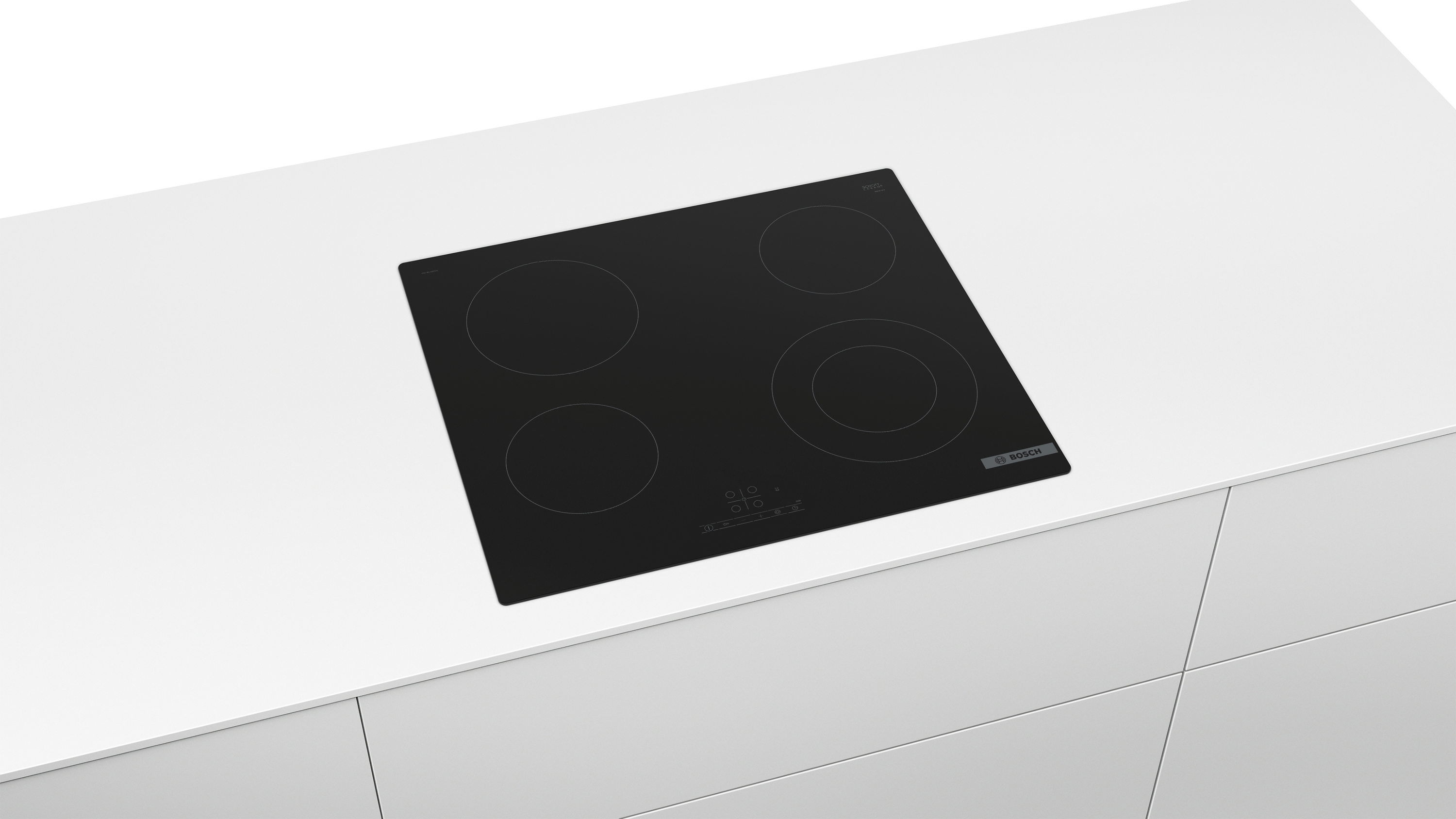 Series 4, Electric hob, 60 cm, surface mount without frame, PKF611BB2E
