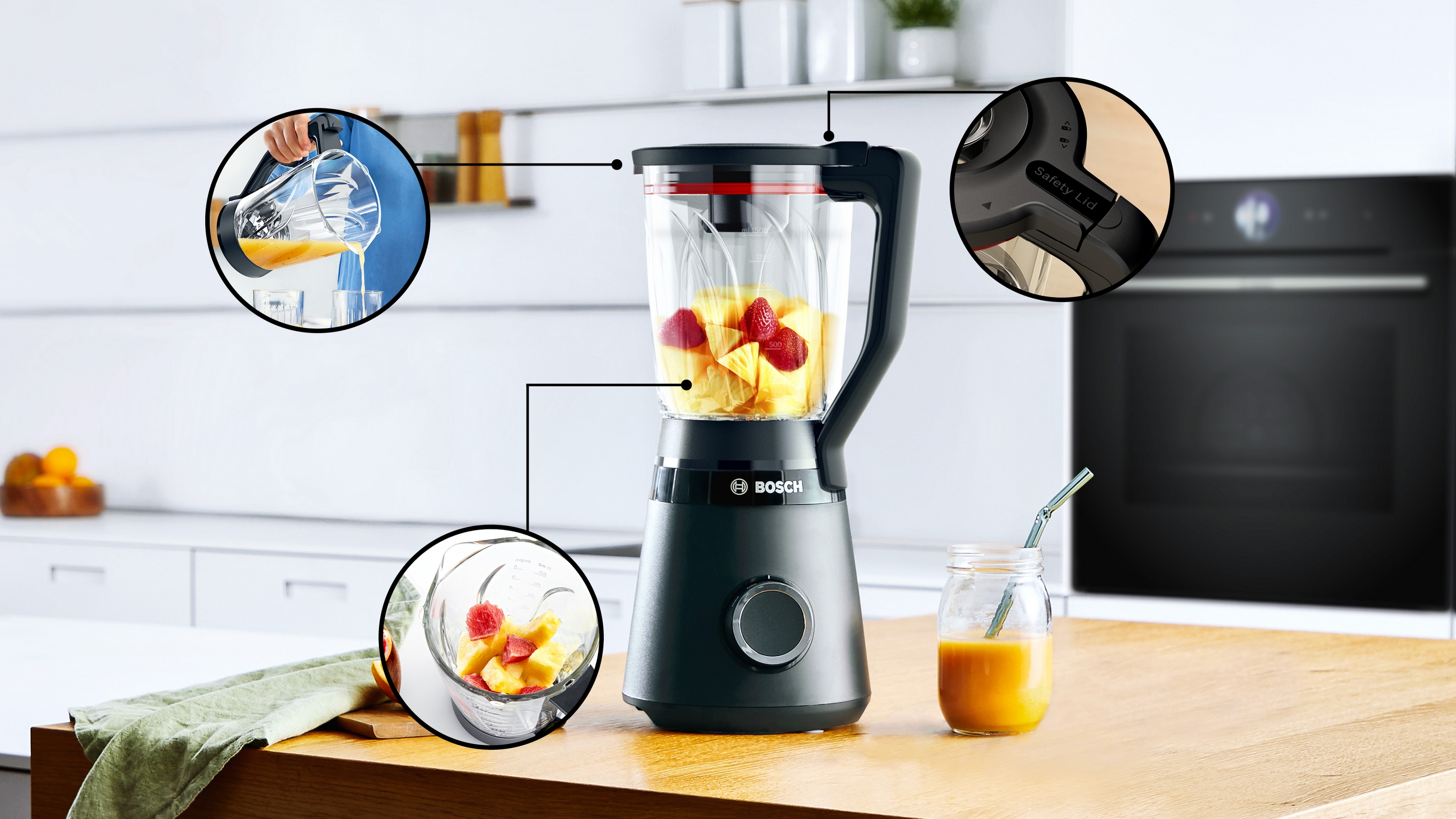 Series 4, Blender, VitaPower, 1200 W, Black, MMB4151B