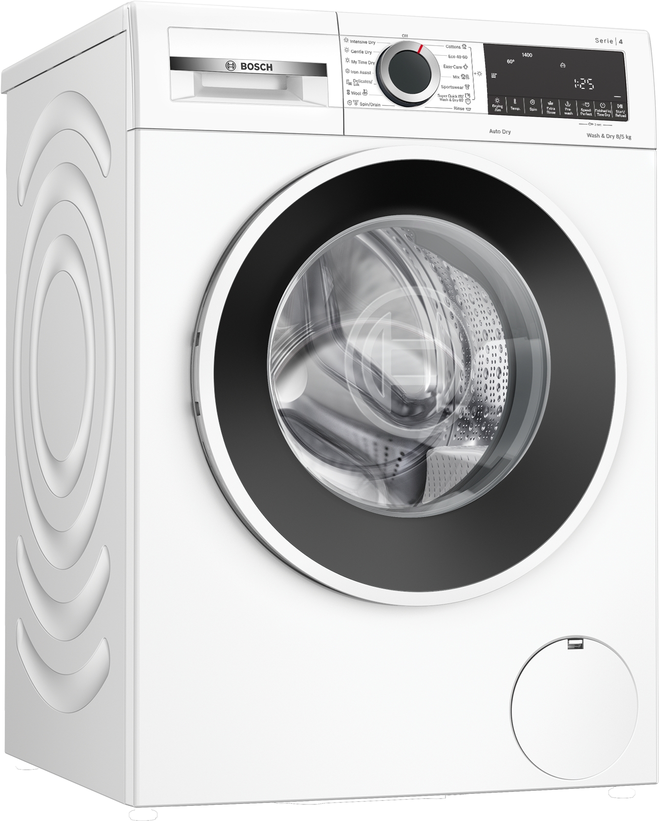 Series 4, washer-dryer, 8/5 kg, 1400 rpm, WNA13401BY