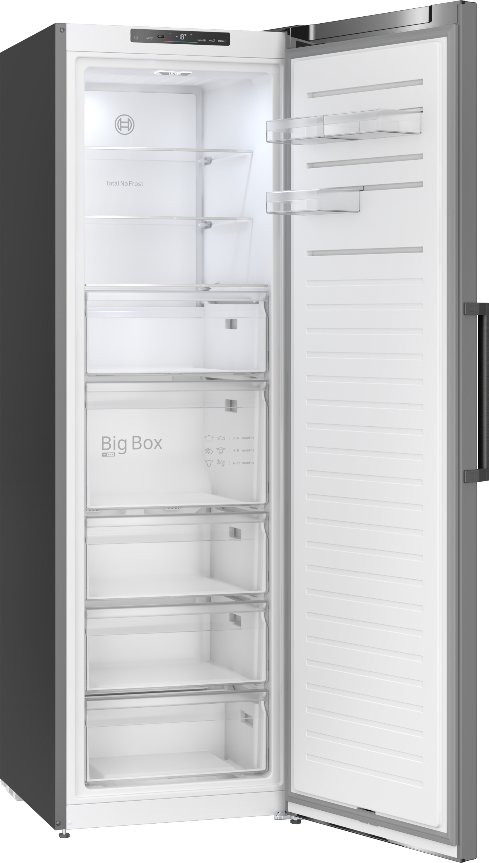 Vertikalni zamrzivač Serija 4 186.2 x 59.5 cm GSN36VCCG siva