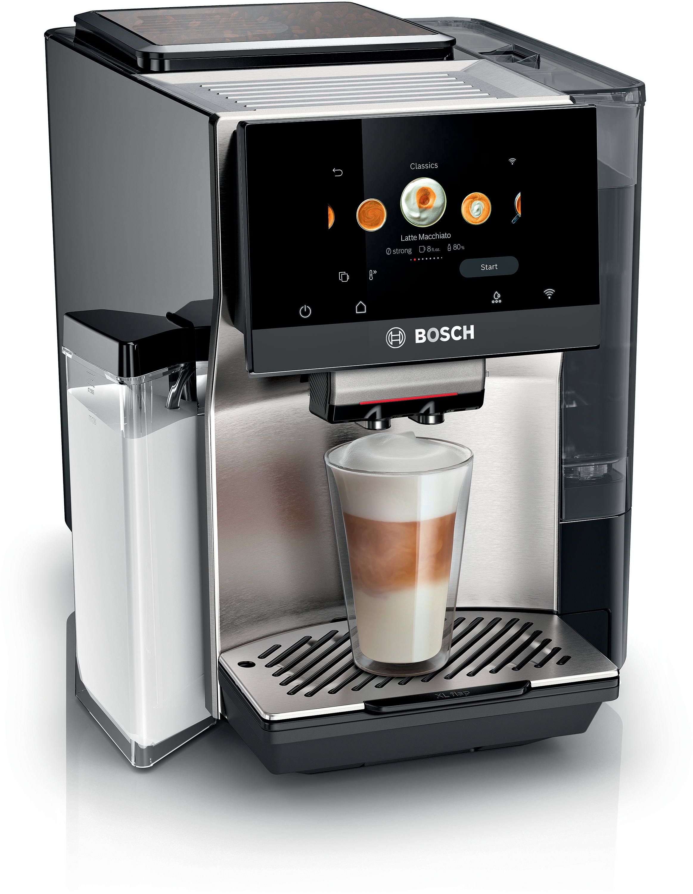 Automatizovani aparat za espresso kafu VeroCafe Serija 8 TQE81703 nerđajući čelik