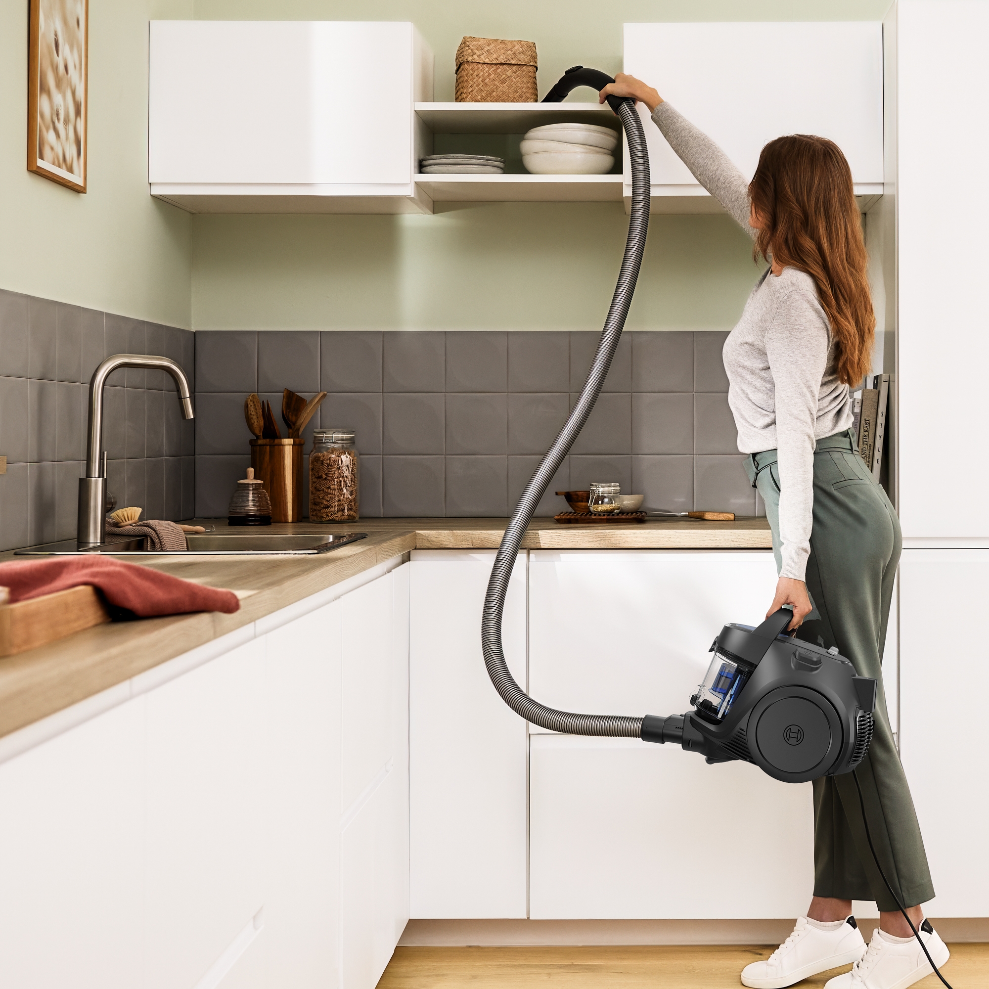 Series 2, Bagless vacuum cleaner, Serie 2, Black, BGS05BA2HT