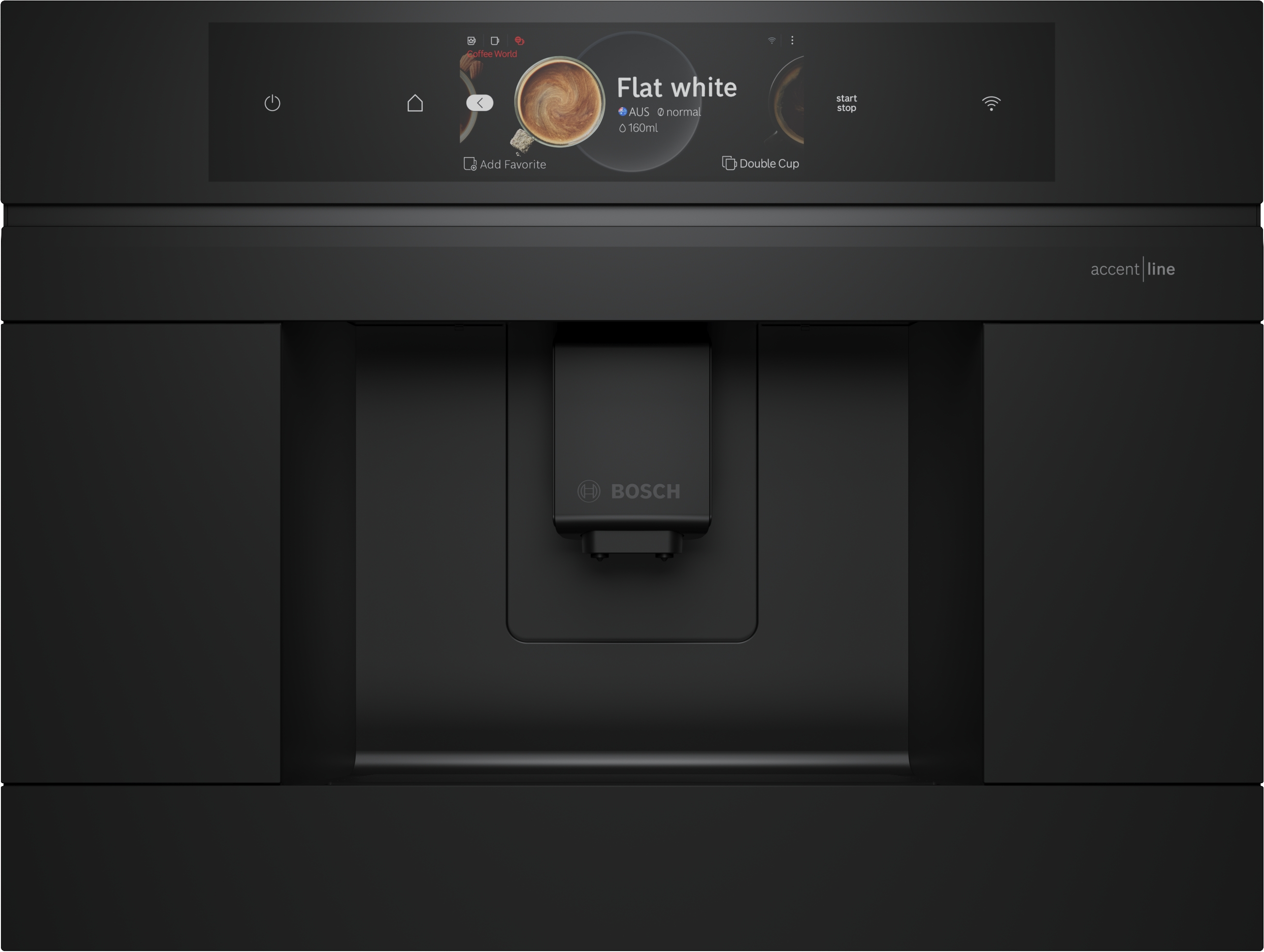 Series 8, Built-In Fully Automatic Coffee Machine, Matt Black, CTL9181M0