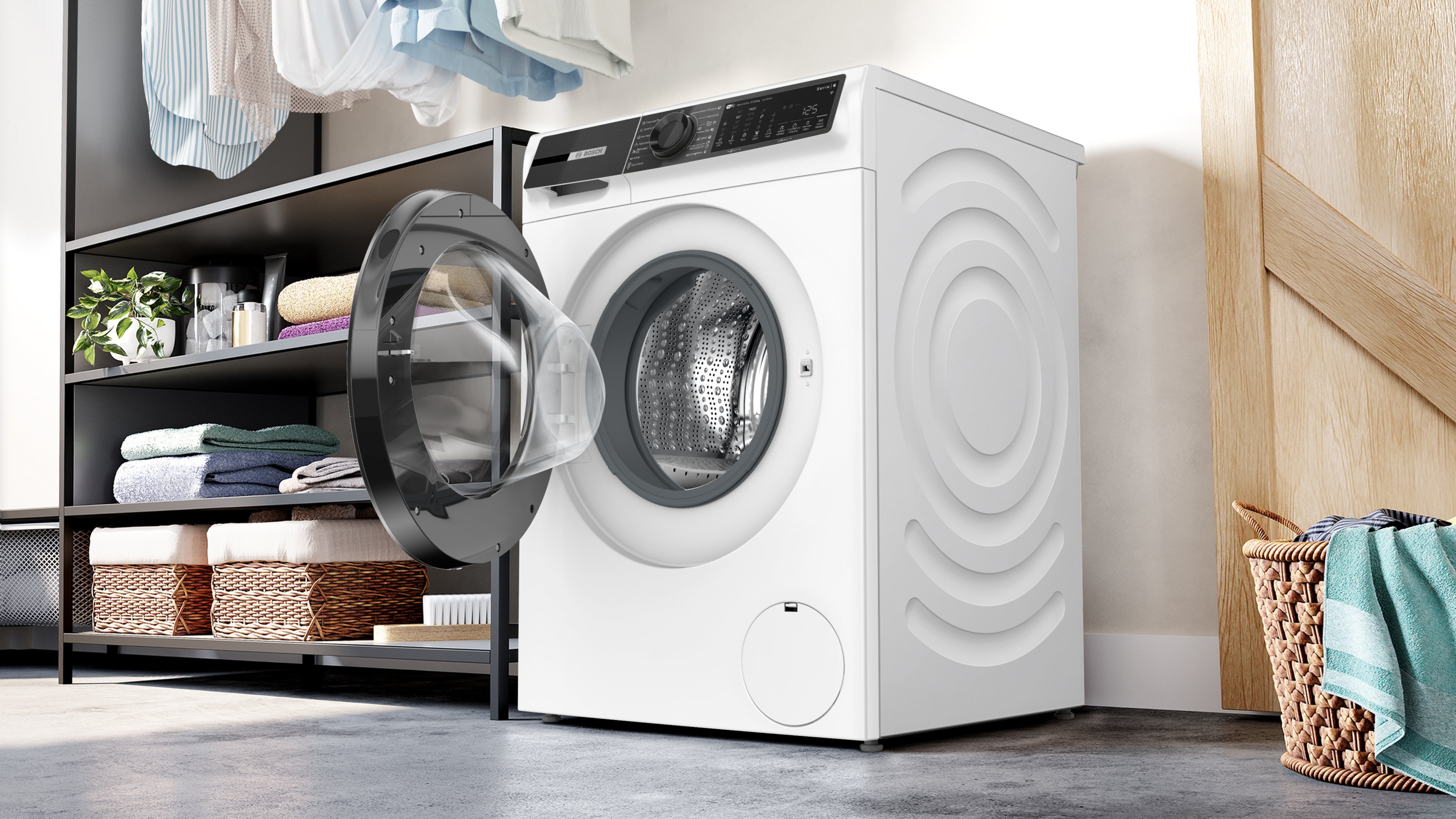 Series 6, washer-dryer, 10.5/6 kg, 1400 rpm, WNG25401BY