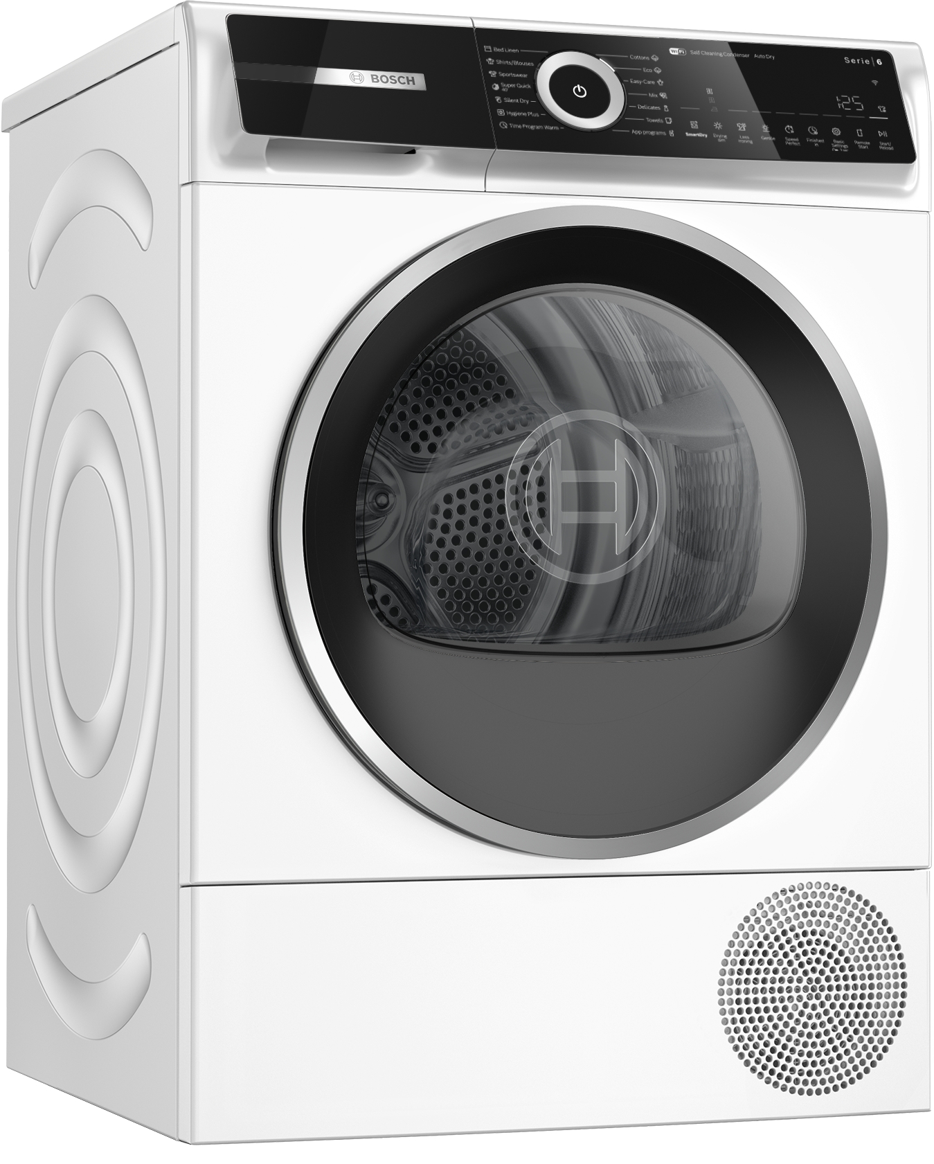 Series 6, heat pump dryer, 9 kg, WQN246D1BY