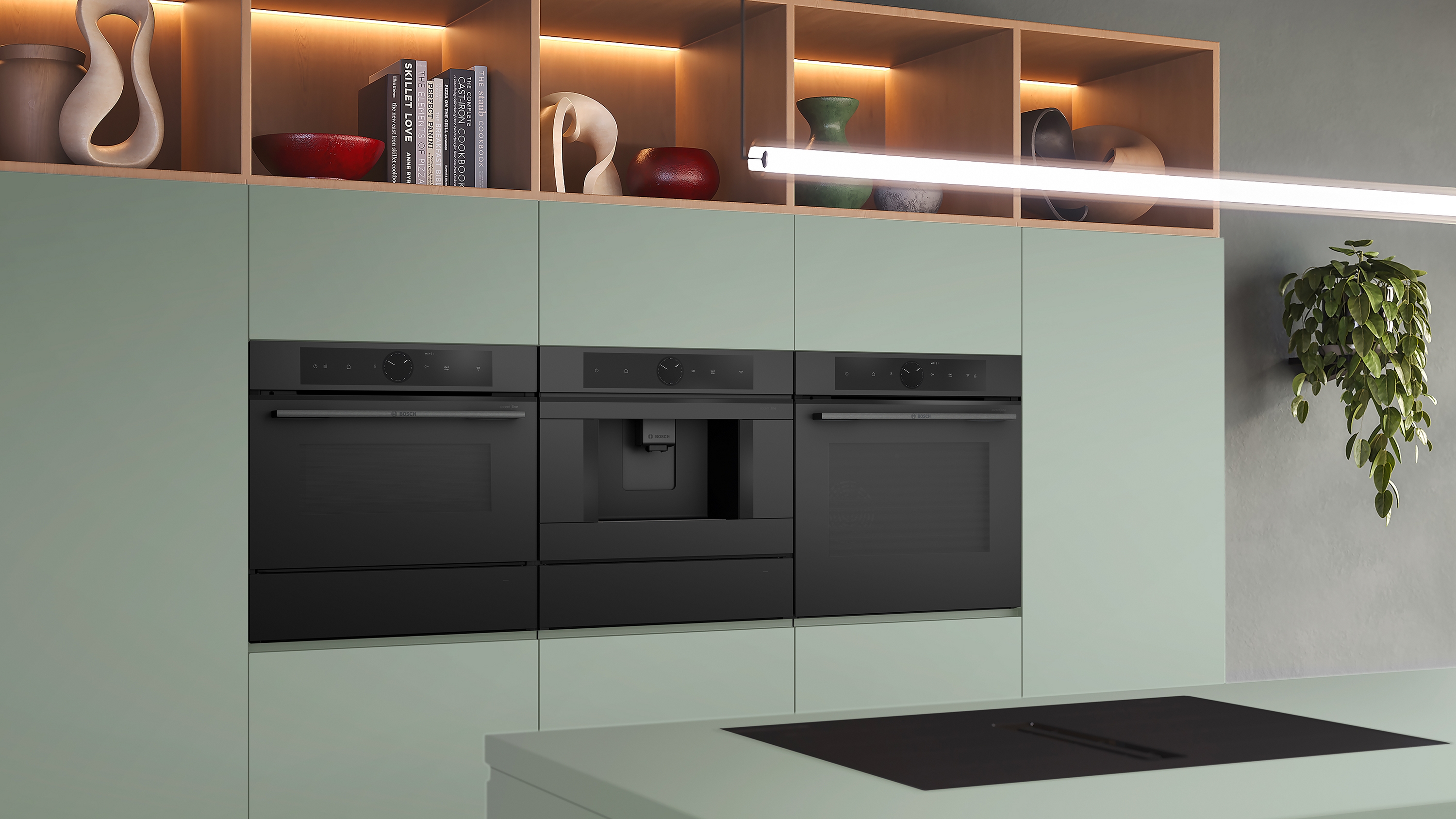Series 8, Built-In Fully Automatic Coffee Machine, Matt Black, CTL9181M0