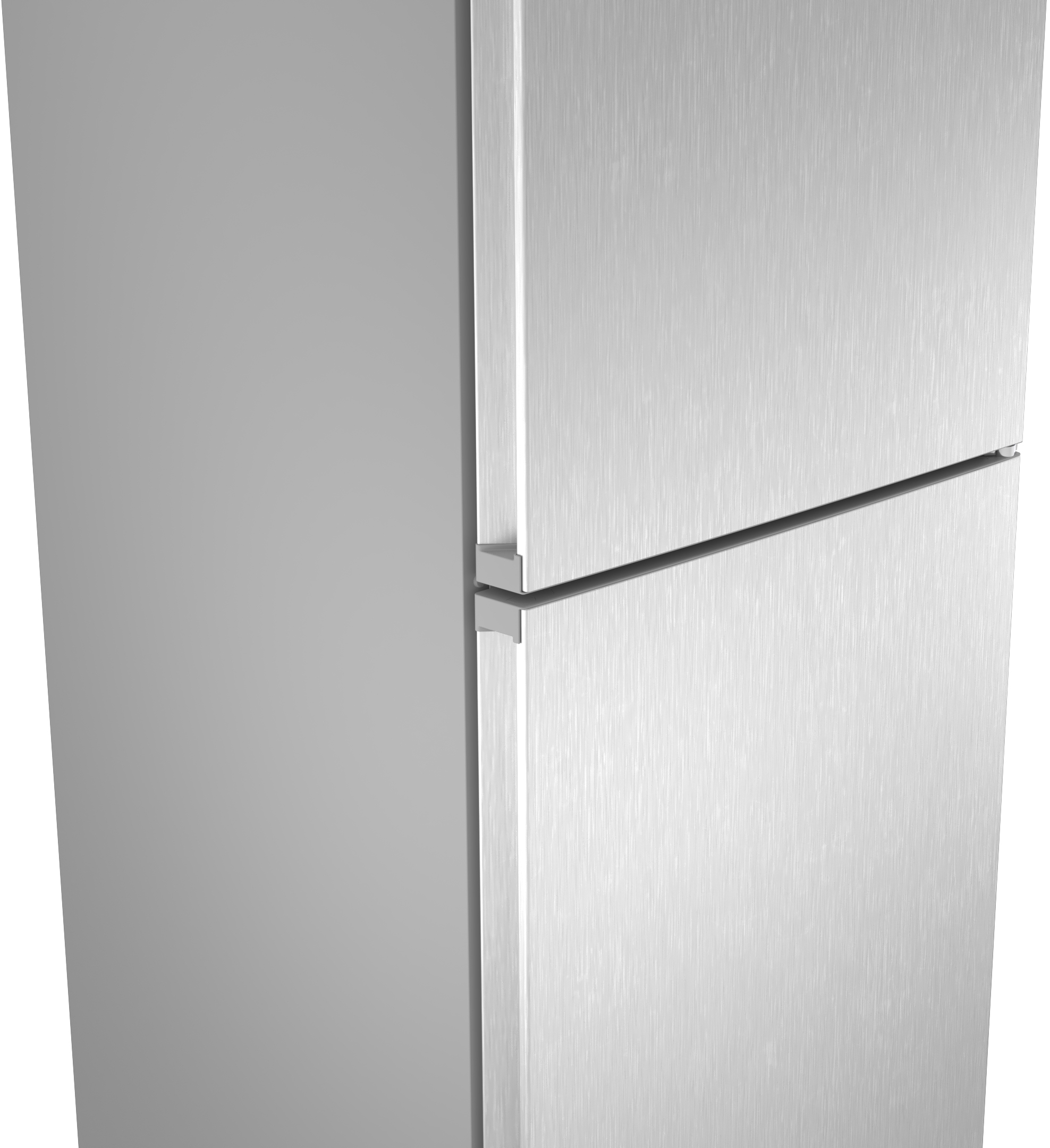 Series 4, free-standing fridge-freezer with freezer at bottom, 203.2 x 59.5 cm, Stainless steel look, KGN39VLDK
