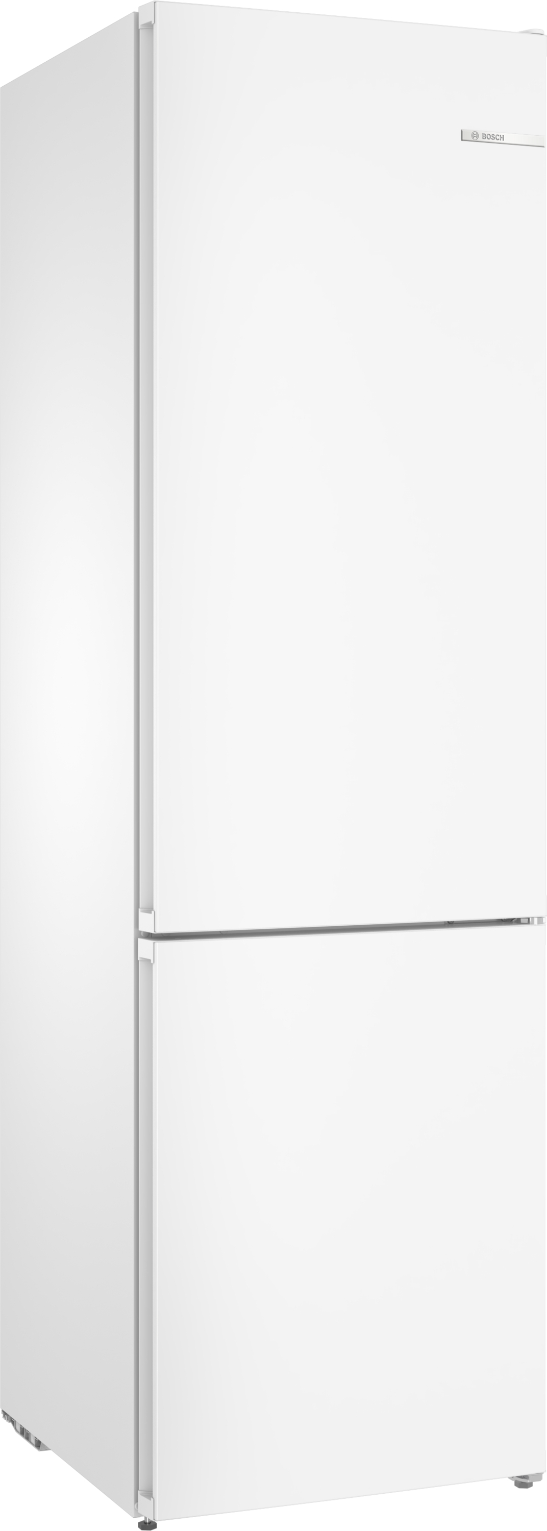 Series 2, free-standing fridge-freezer with freezer at bottom, 203.2 x 59.5 cm, White, Total No Frost, KGN39NWDK