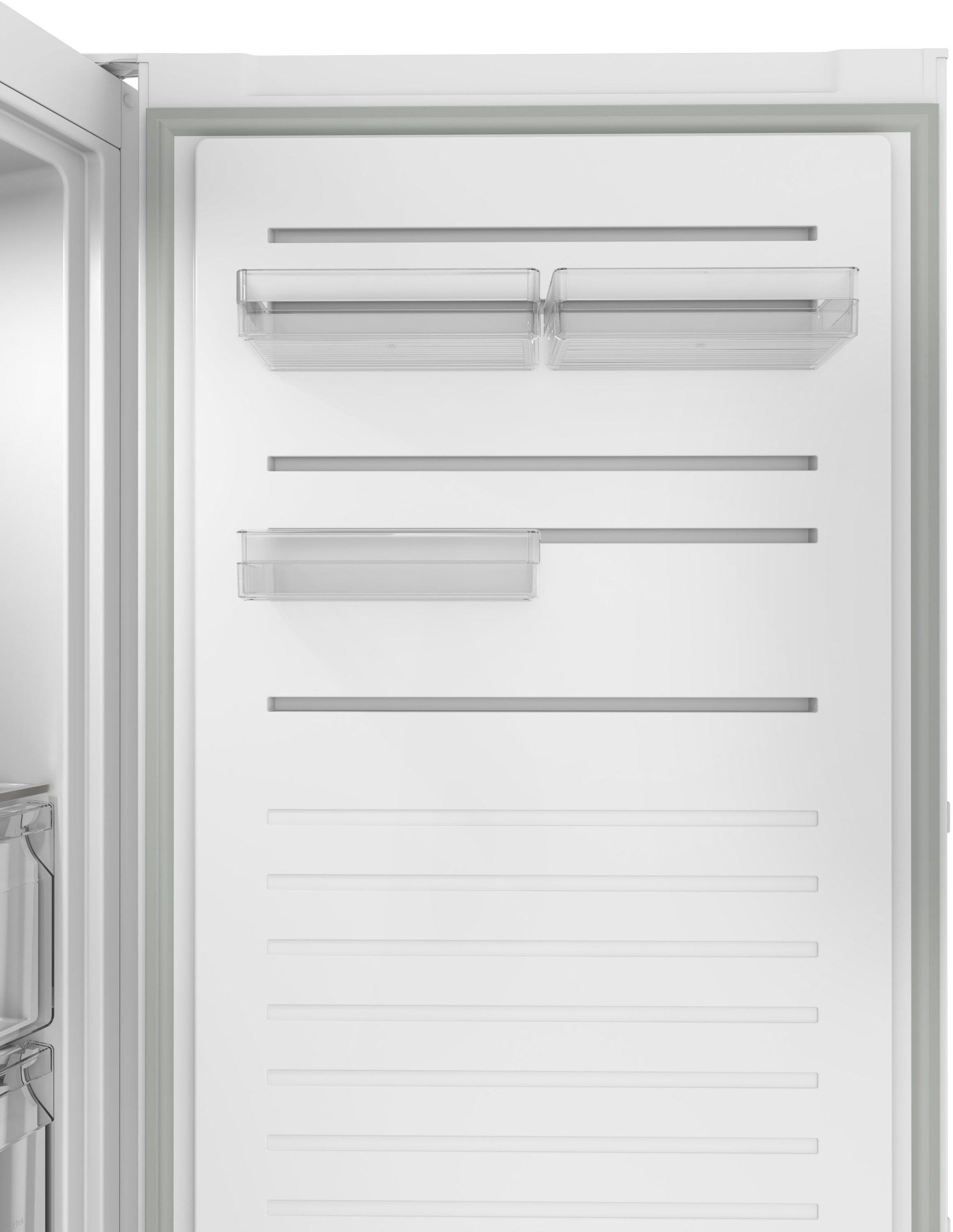 Series 4, free-standing freezer, 186.2 x 69.5 cm, White, GSN566WCG