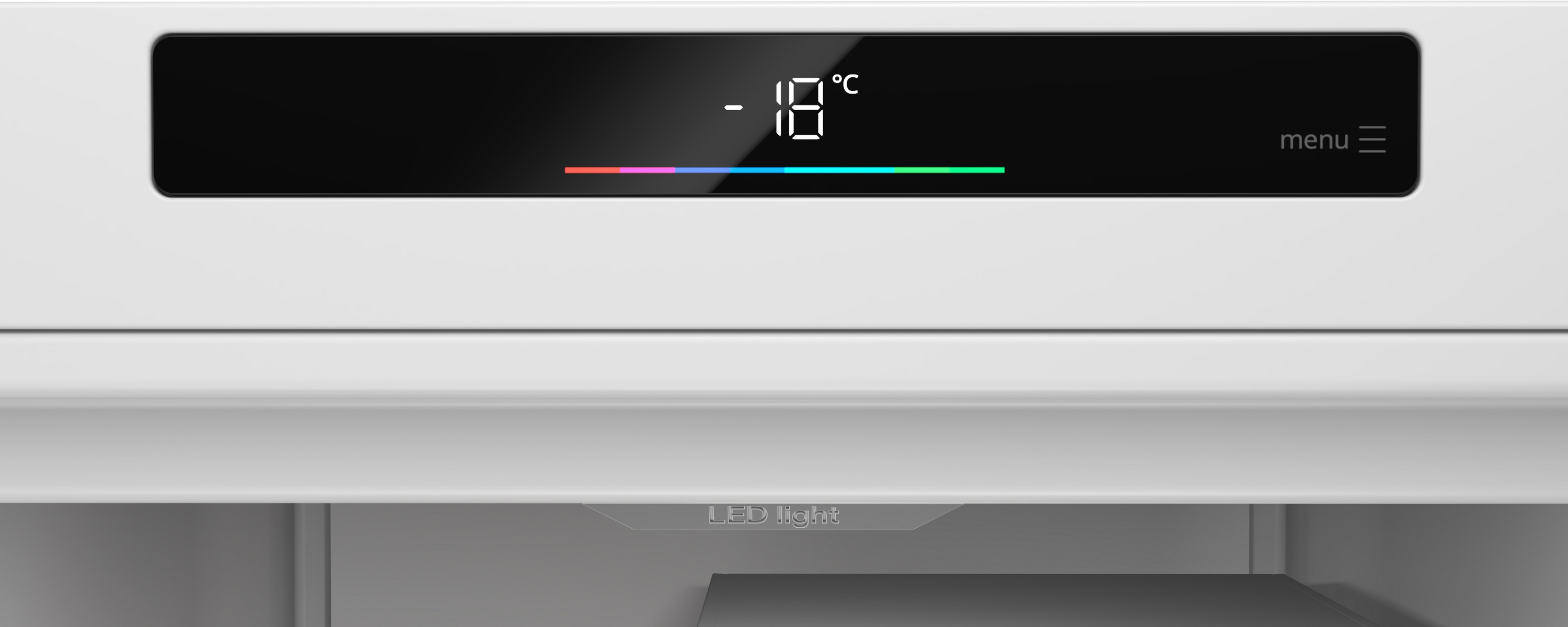 Series 4, free-standing freezer, 186.2 x 69.5 cm, White, GSN56VWDG