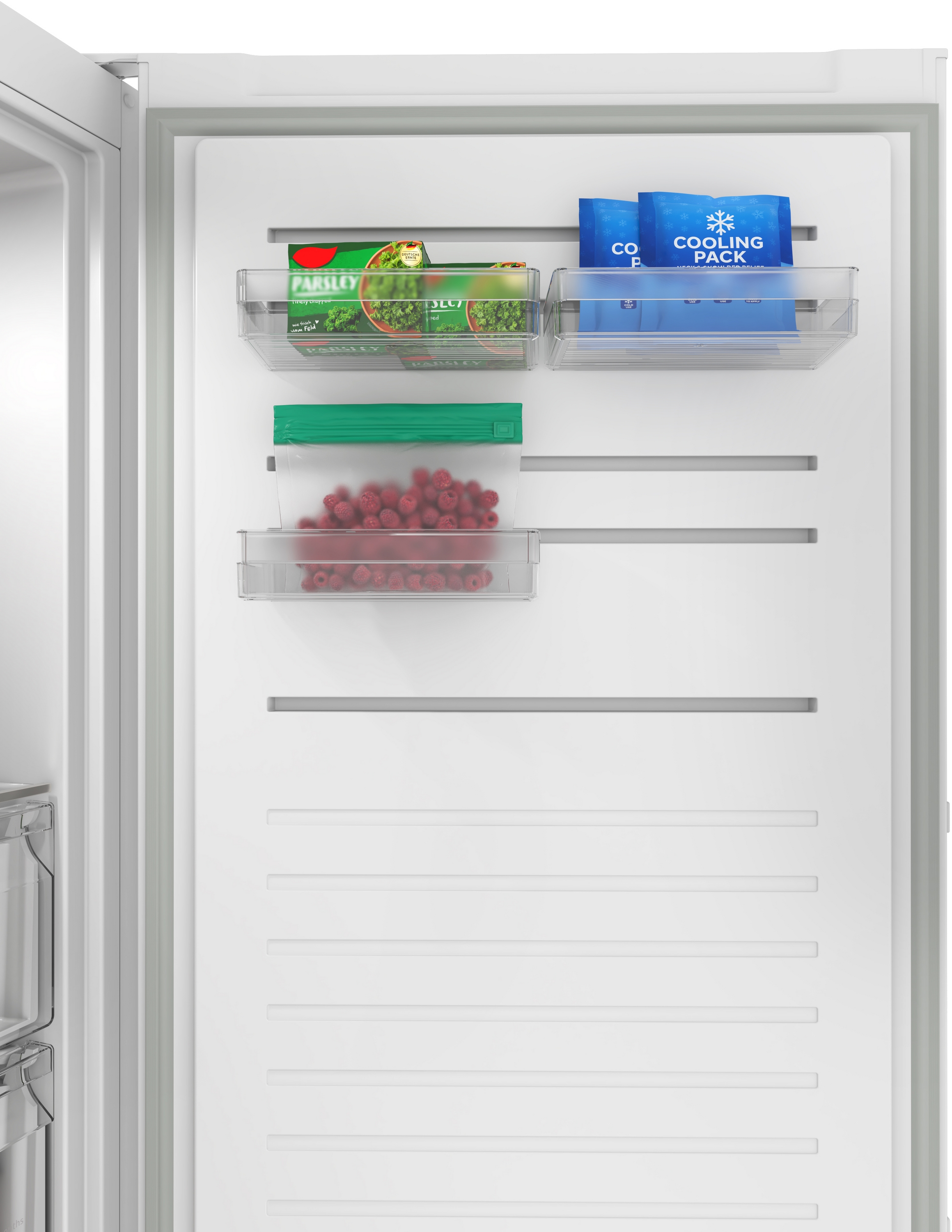 Series 4, free-standing freezer, 186.2 x 69.5 cm, White, GSN56VWDG