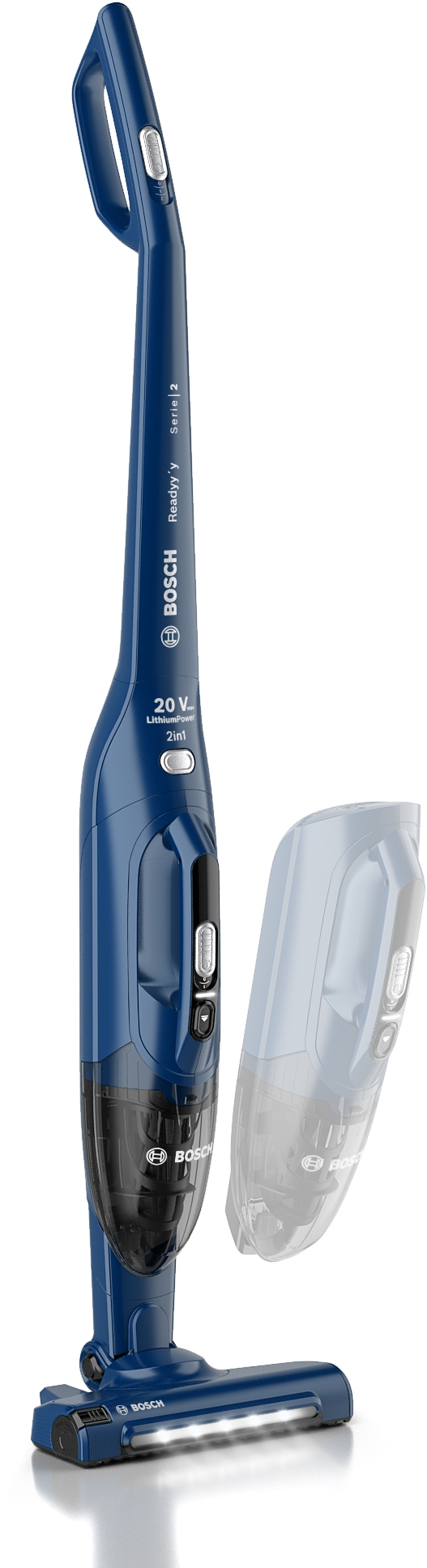 Series 2, Rechargeable vacuum cleaner, Readyy’y 20Vmax, Blue, BCHF2MX20L