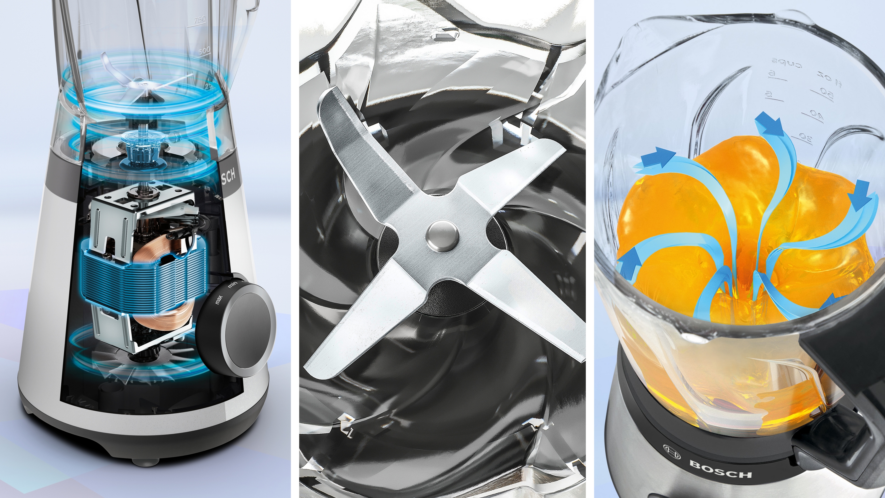 Blender Serija 4 VitaPower MMB4151S 1200 Siva